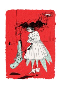 3_Gun_Digital painting_48x68cm_2010